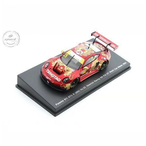 Spark 1:64 保时捷 911(992) GT3 R 2024澳门格兰披治赛 合金车模