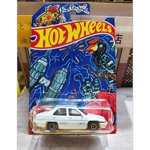 Hot Wheels风火轮 马来神车宝腾 PROTON SAGA限定 白色仿真车模