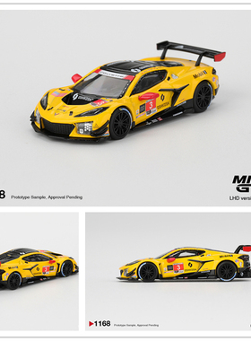 【预售】MINIGT 1:64 雪佛兰 Chevrolet Corvette Z06 GT3.R #3
