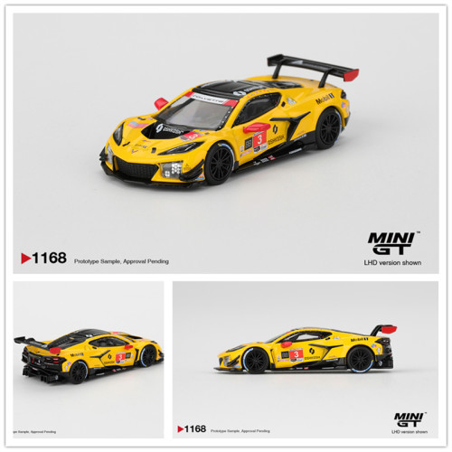 MINIGT 1:64 1168号 雪佛兰 Chevrolet Corvette Z06 GT3.R #3