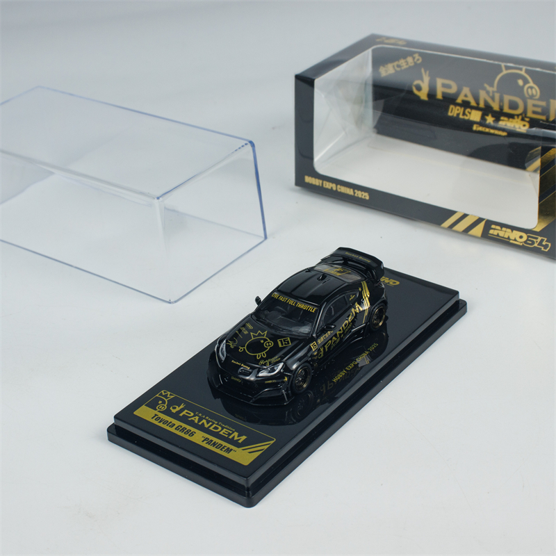 INNO 1:64 Toyota GR86 PANDEM 北京展会版 仿真合金汽车模型