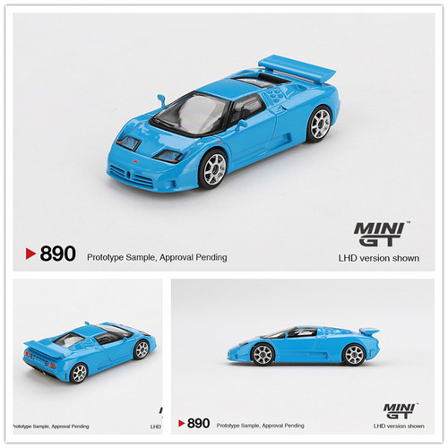 MINIGTBugattiEB110合金车模