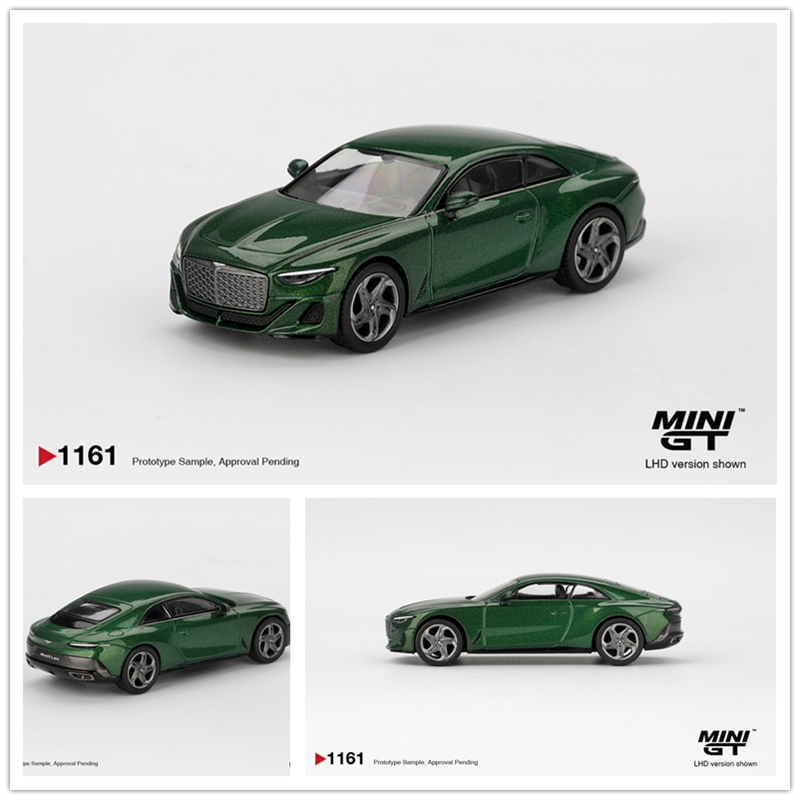 【预售】MINIGT 1:64 宾利 Bentley Batur Scarab Green 绿色车模