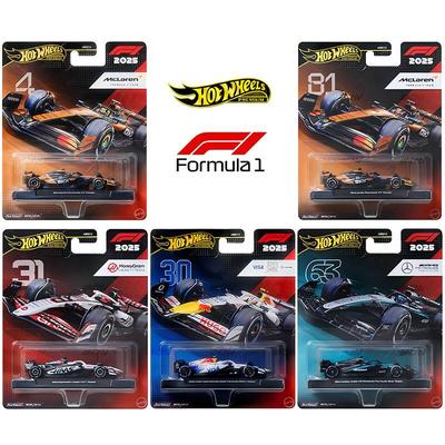 Hot Wheels风火轮 HRV11 金标F1红牛迈凯伦奔驰赛车 合金汽车模型