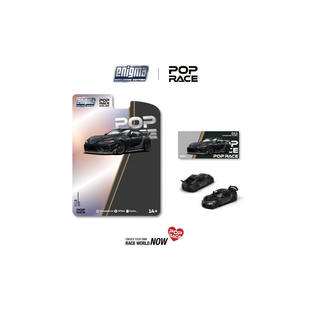 POPRACE 1:64 DARWIN PRO 66G NWB SUPRA (A90) - MIDNIGHT BLACK