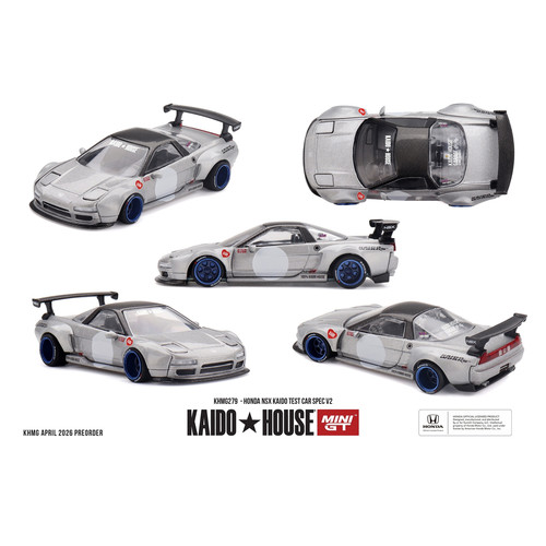 【预售】Kaido House + MINIGT 本田 Honda NSX Kaido Test Car
