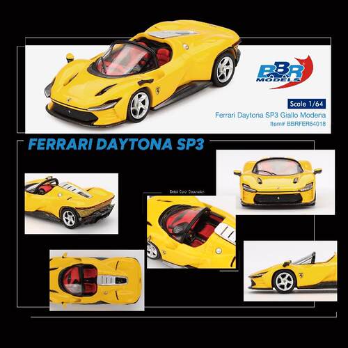BBRFerrariDaytonaSP3车模