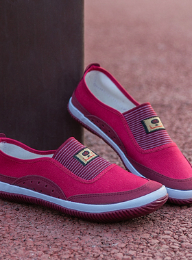 鲁泰广场舞劳保工地鞋耐磨农民工劳作鞋下地干活的鞋女鞋男帆布鞋