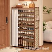 拉车套罩鞋 柜入户收纳架一体靠墙宿舍简易楼道 架子家用门口多层鞋