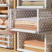 拉车套罩星优衣柜分层隔板衣橱衣服置物架抽屉式 整理架宿舍卧室衣