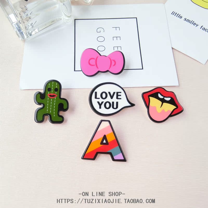 Broche Lovers en autre - Ref 1185597 Image 4