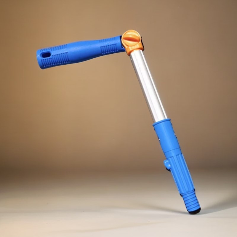 伸缩杆短杆转角器万向擦窗器可调角度死角转向弯头玻璃清洁工具