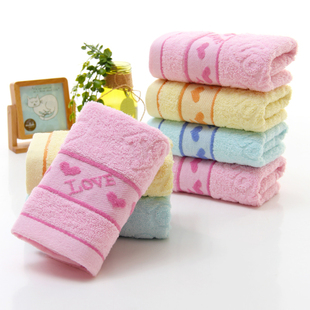 10条装毛巾棉线脱孝结婚庆回礼柔软吸水家用成人洗脸帕子面巾包邮