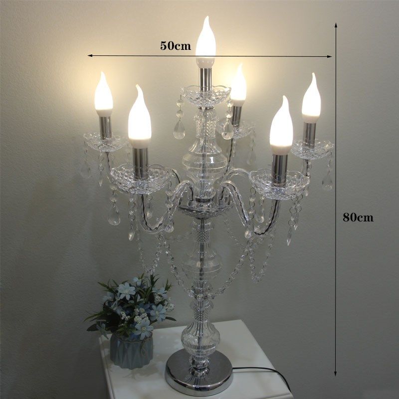 新款婚庆道具六头水晶路引欧式婚礼烛台餐桌摆件欧式创意家居台灯,节庆用品/礼品,婚庆绢花,淘宝优惠券,粉丝福利购,淘宝优惠卷