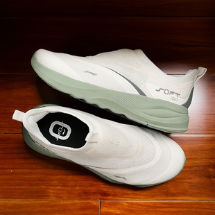 男款 go2代一脚蹬休闲鞋 2025新款 软底舒适运动鞋 子 李宁男鞋 鞋 soft