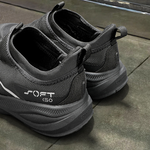 go2代休闲鞋 一脚蹬透气跑步鞋 男款 新款 AGLV005 2025春季 李宁soft
