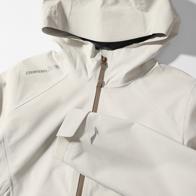 李宁秋冬防风外套女2025冬季新款黑龘系列防泼水冲锋衣户外运动服