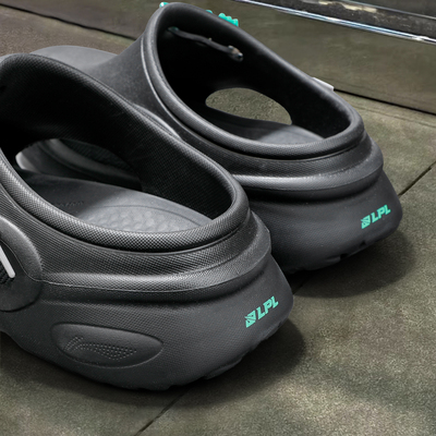 李宁拖鞋男2025夏季新款踩屎感扭蛋鞋软弹洞洞鞋厚底凉鞋AGAV001