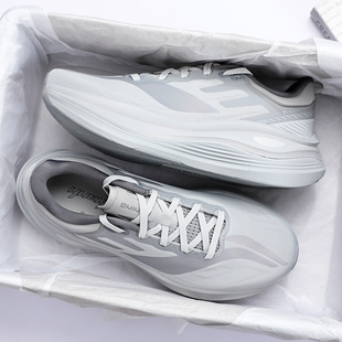 李宁秋冬款越影5PRO跑步鞋男款2025新款加厚软弹防泼水休闲运动鞋