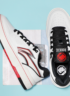 李宁反伍新秀Rookie2代板鞋男款2025新款软底回弹休闲鞋春季男鞋