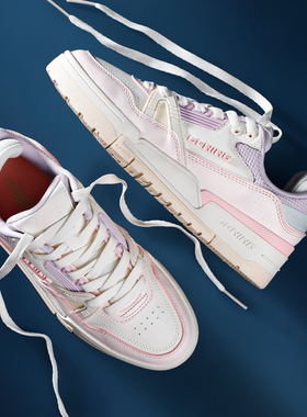 liming李宁惟吾pro联名板鞋女鞋2022春季新款潮百搭休闲鞋AGCS104