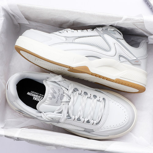 李宁惟吾LITE板鞋男2026春季新款平底鞋子缓震透气休闲鞋潮流男鞋