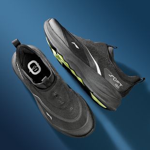 go2代休闲鞋 一脚蹬透气跑步鞋 男款 新款 AGLV005 2025春季 李宁soft