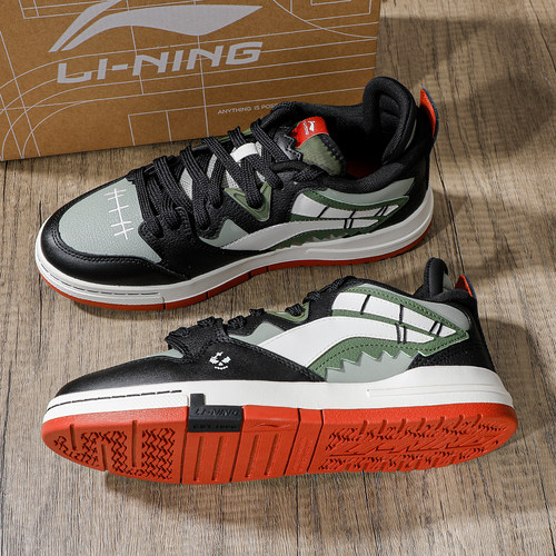 李宁惟吾PRO休闲鞋男鞋2025冬季新款特别故事版潮流软弹滑板鞋