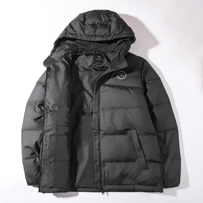 李宁短羽绒服男款2025冬季新款80%鹅绒韦德系列连帽保暖厚款外套