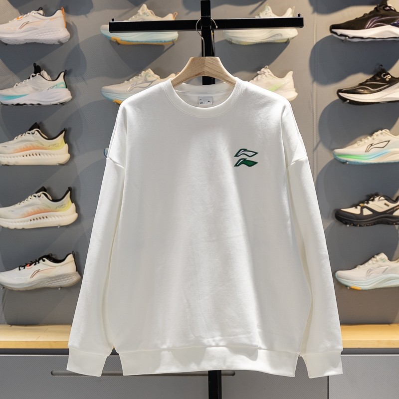 李宁无帽卫衣男女同款2025冬季新款加绒保暖宽松圆领长袖套头衫,运动服/休闲服装,运动卫衣/套头衫,淘宝优惠券,粉丝福利购,淘宝优惠卷