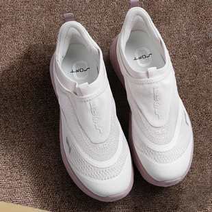 网面透气女鞋 李宁soft 2025夏新款 女款 AGLV006 go2代一脚蹬休闲鞋