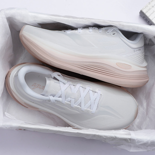 李宁秋冬款越影5PRO跑步鞋女款2025新款软弹舒适百搭潮流运动鞋