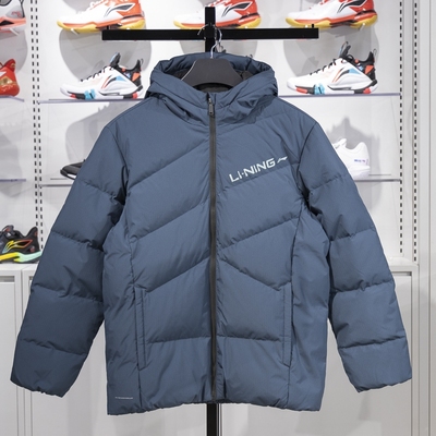 liming李宁羽绒服短款男2025冬季新品85%鸭绒保暖加厚外套AYMU079