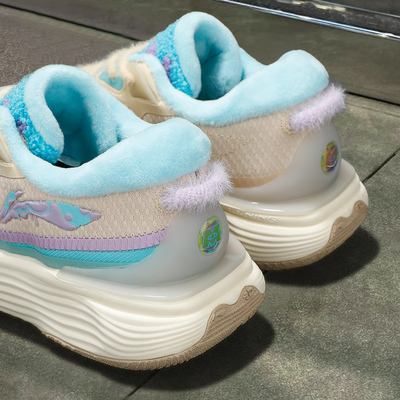 李宁soft休闲鞋女款2025冬季新款轻便回弹女鞋秋冬防泼水运动鞋