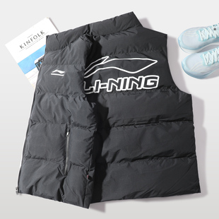 篮球系列运动休闲保暖无袖 新款 棉服 2025冬季 李宁CBA棉马甲男款