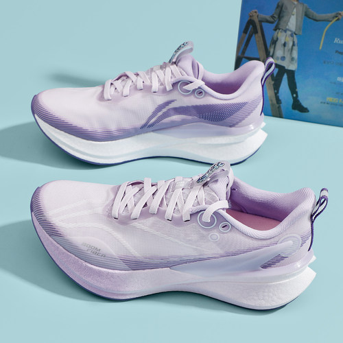 李宁跑步鞋女鞋2025冬季新款赤兔8pro减震跑鞋软弹轻便休闲运动鞋