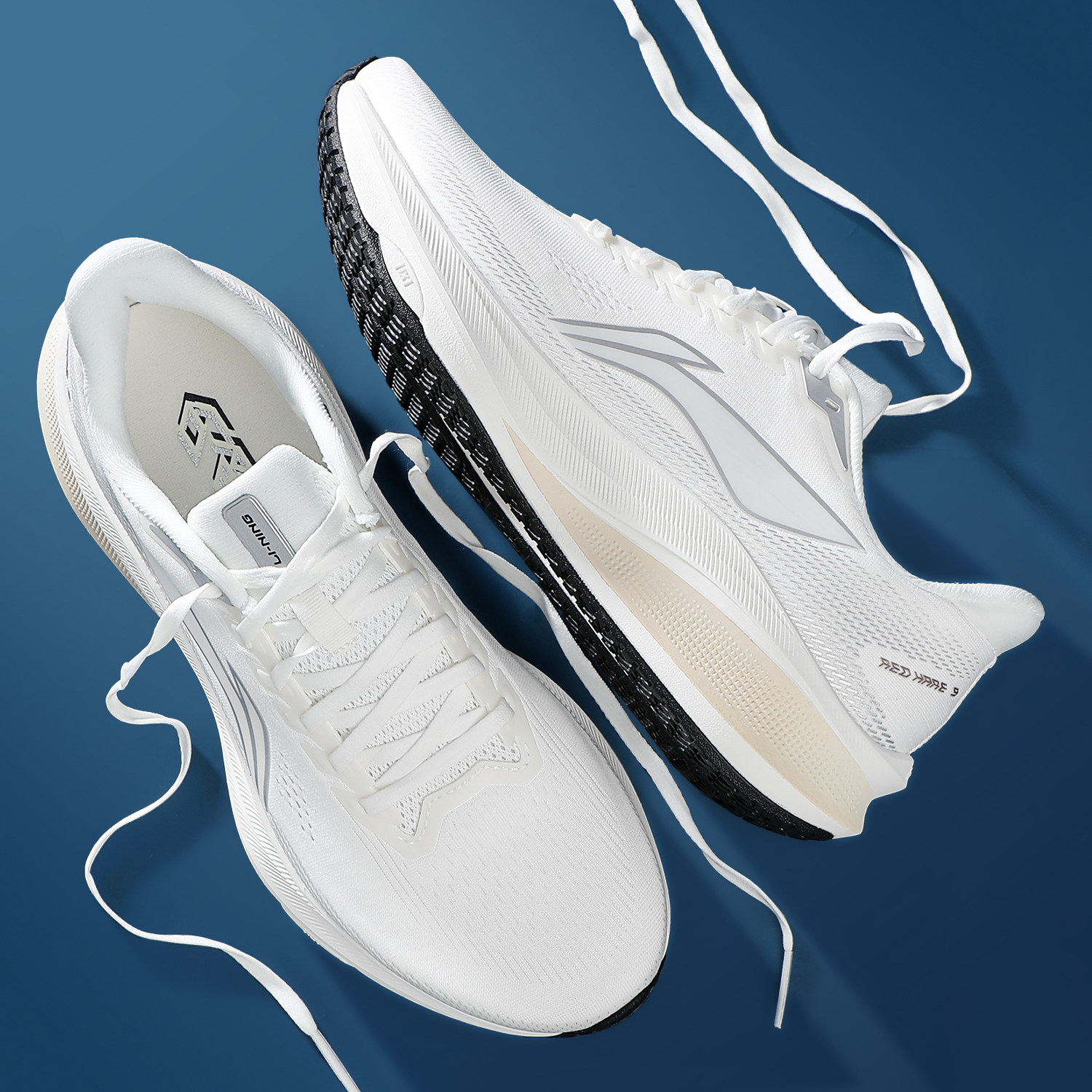 李宁赤兔9代跑步鞋男2026新款马拉松网面透气运动鞋舒适软底男鞋