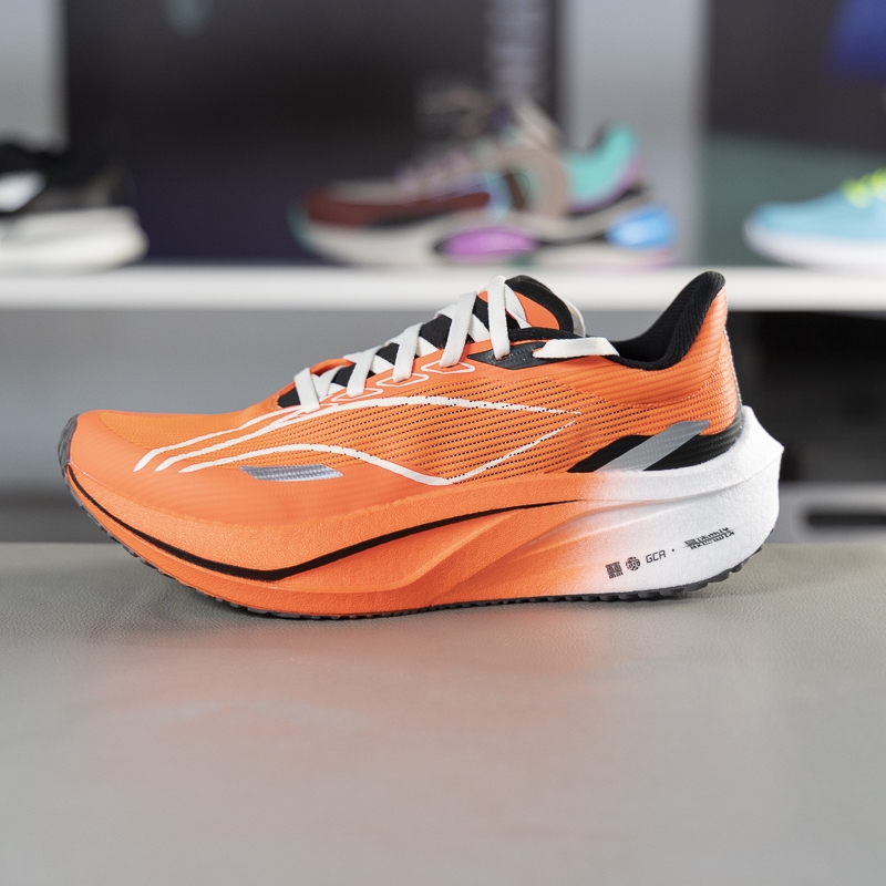 李宁飞电4c碳板跑步鞋女款2025新款超轻减震透气跑鞋男鞋ARMU006