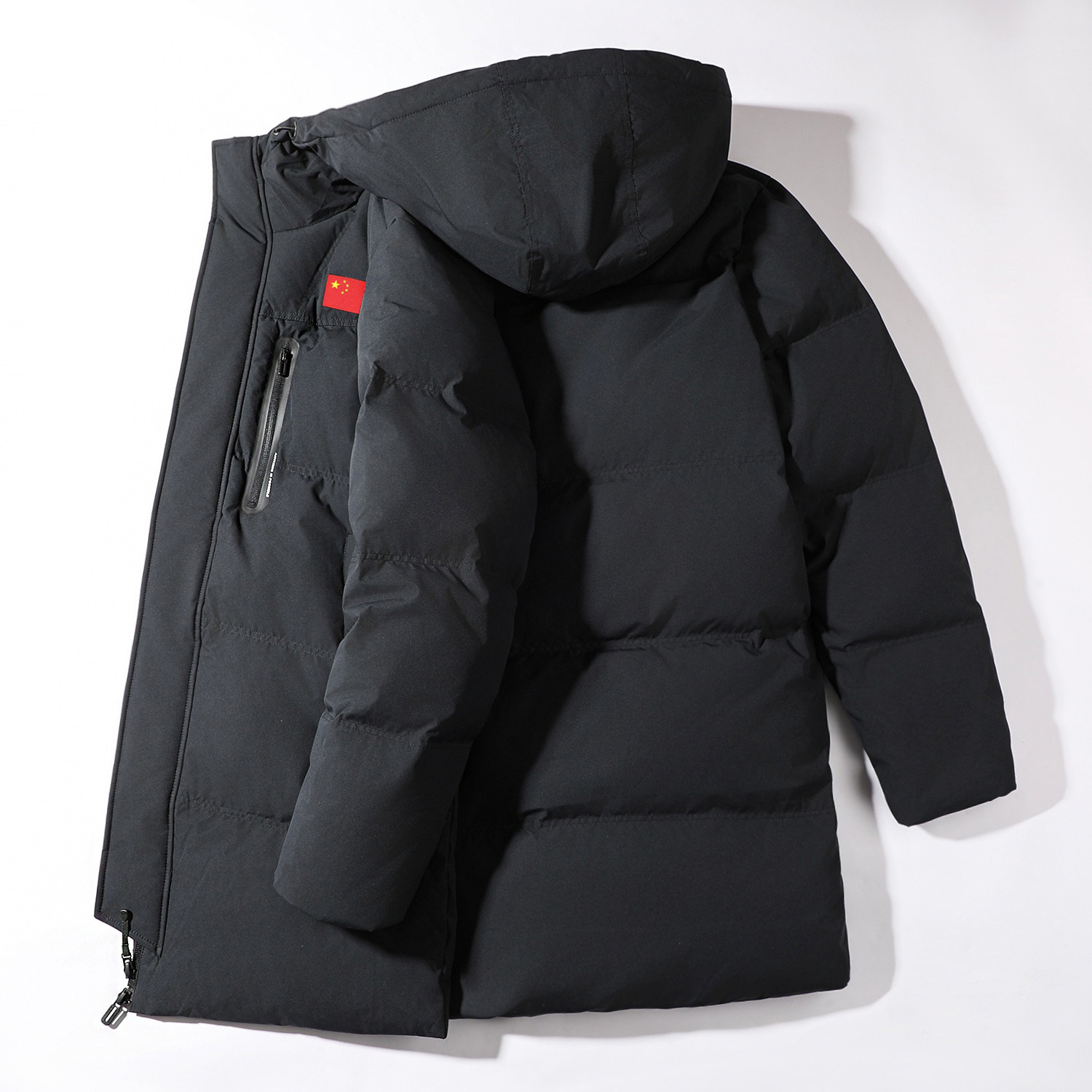 李宁魔术贴国旗款短羽绒服男2025冬季新款户外保暖80%鸭绒外套,运动服/休闲服装,运动羽绒服,淘宝优惠券,粉丝福利购,淘宝优惠卷