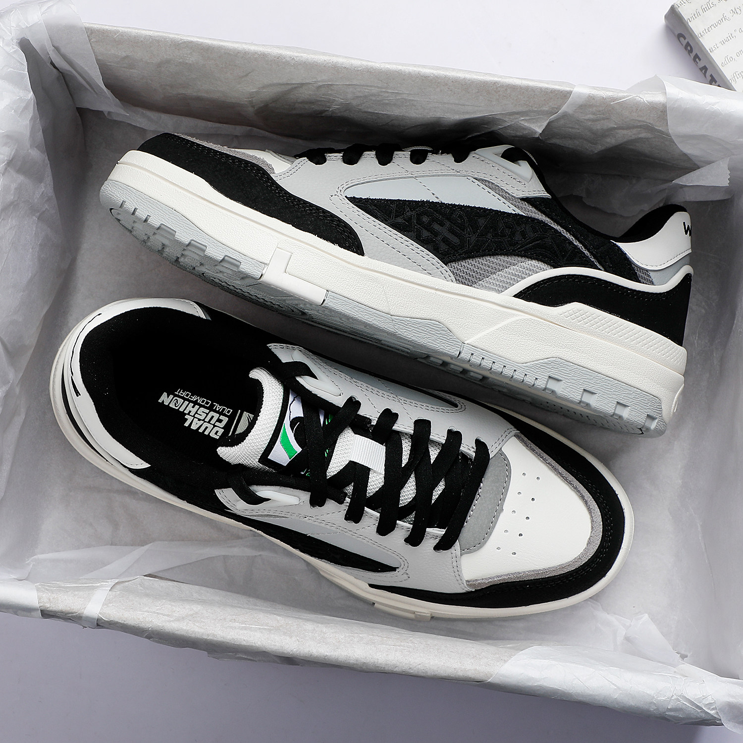 李宁板鞋男鞋2025冬季新款男惟吾lite软弹潮流鞋子平底低帮休闲鞋,运动鞋new,板鞋,淘宝优惠券,粉丝福利购,淘宝优惠卷