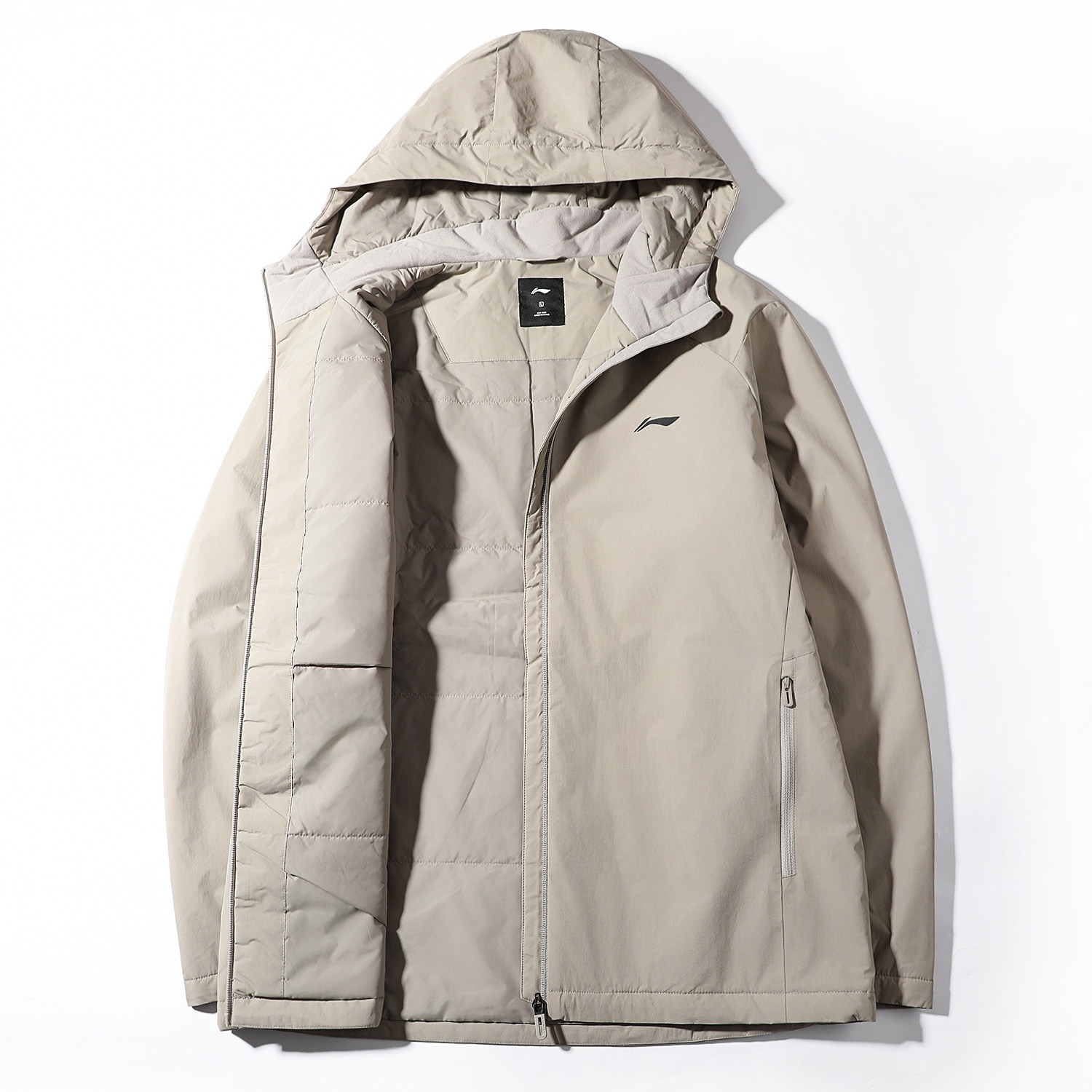 李宁短棉服男防泼水2025冬季新款保暖户外运动风衣休闲连帽外套女,运动服/休闲服装,运动棉衣,淘宝优惠券,粉丝福利购,淘宝优惠卷