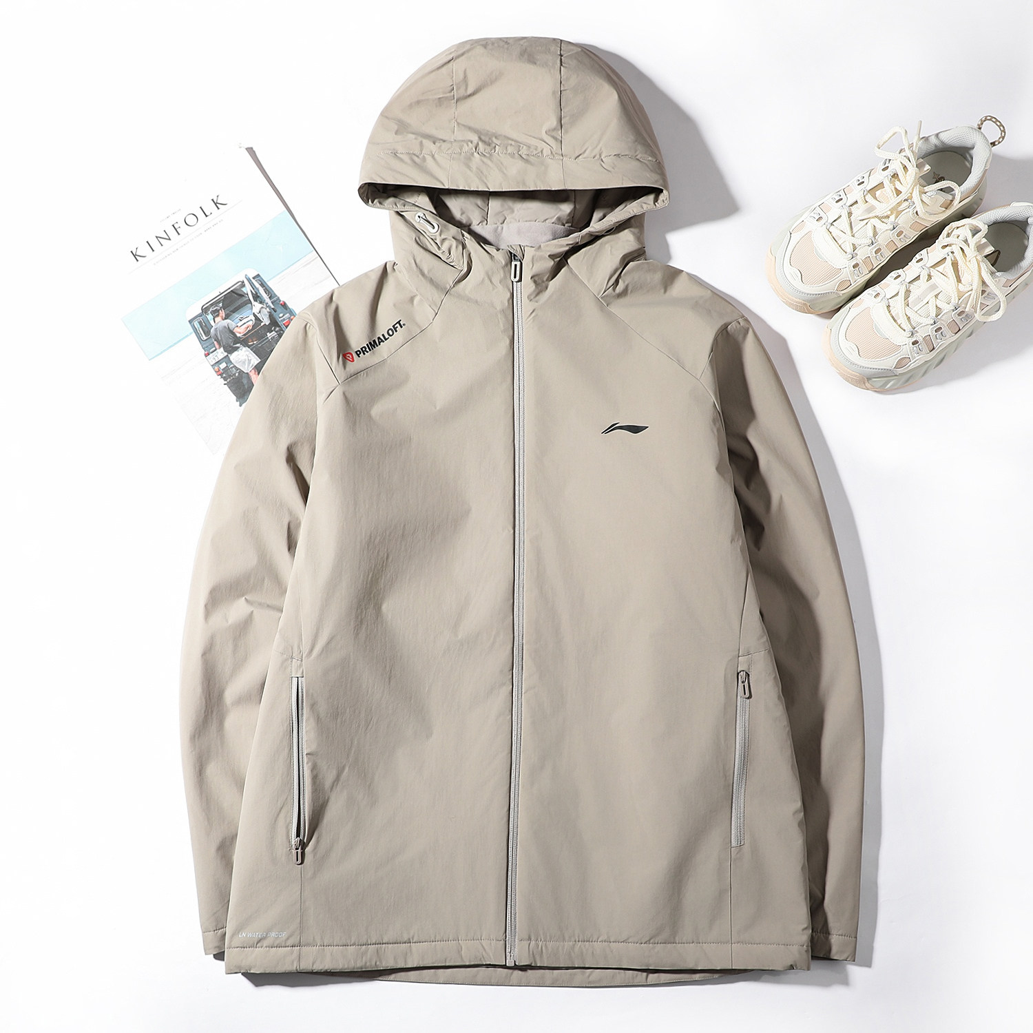 李宁短棉服男防泼水2025冬季新款保暖户外运动风衣休闲连帽外套女,运动服/休闲服装,运动棉衣,淘宝优惠券,粉丝福利购,淘宝优惠卷