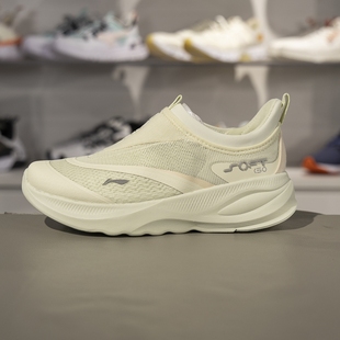 go2代休闲鞋 网面透气软弹跑鞋 女款 夏季 AGLV006 2025新款 李宁soft