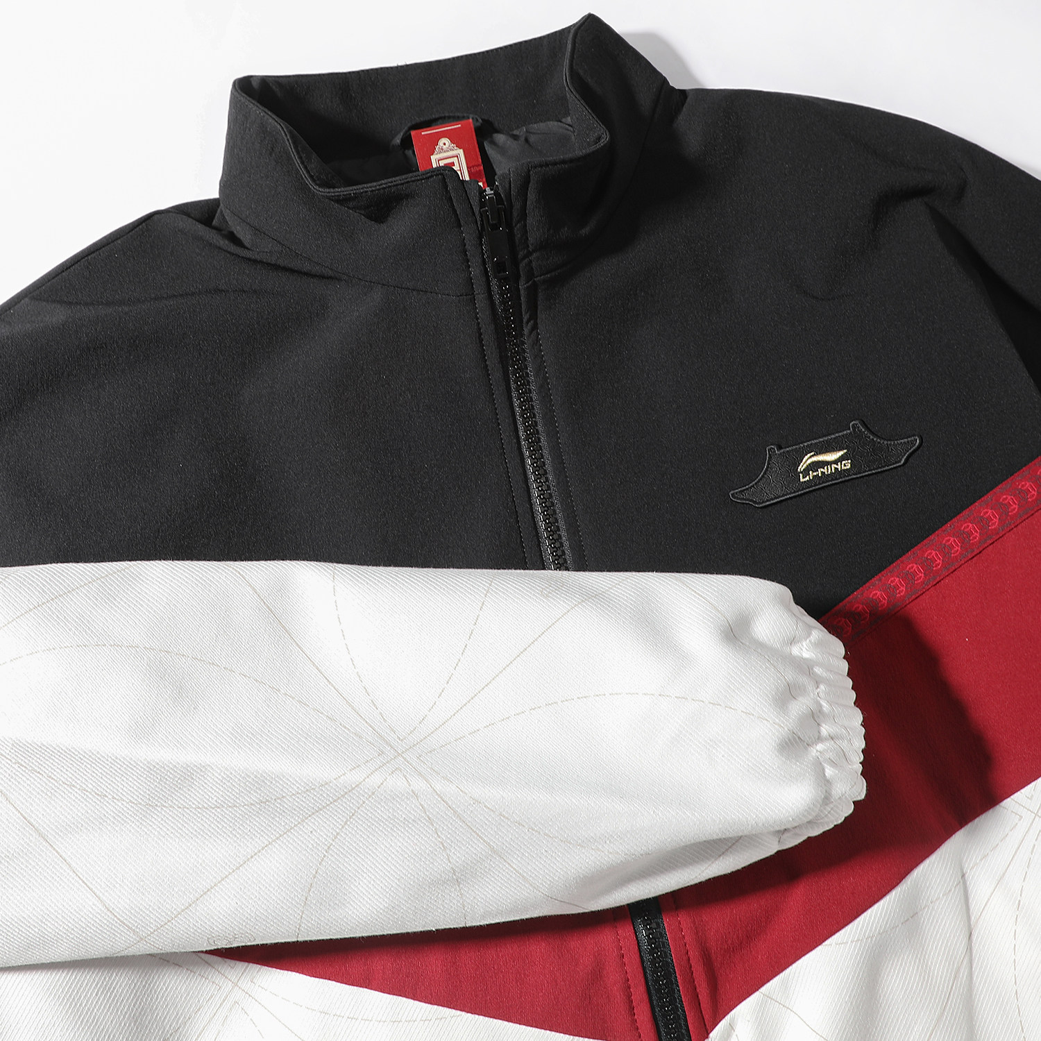 李宁撞色无帽开衫棉夹克男2026春季新款故宫联名立领棉衣保暖外套,运动服/休闲服装,运动茄克/外套,淘宝优惠券,粉丝福利购,淘宝优惠卷