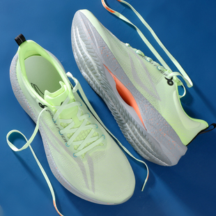 李宁超轻21跑步鞋男款2025春季新款专业中考减震超轻跑鞋ARBU001