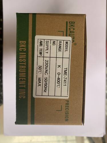 BKCAUTO® TME-7411Z全智能数显PID调节温控表 单边接线