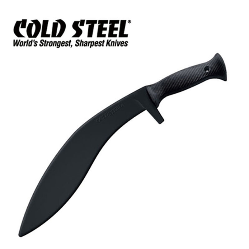 正品美国cold steel 冷钢 92R35Z橡胶防身训练刀塑钢武术练习弯刀