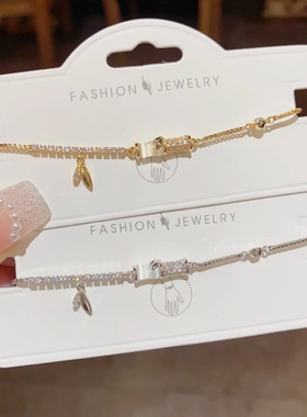 新中式简约气质猫眼石竹节手链冷淡风时尚高级感精致轻奢食指戒女