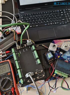 18轴运动控制器功能完好，自带两路da，型号：xplc432