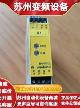 SNO4043K-A威琅继电器件实物拍功能正常一只S